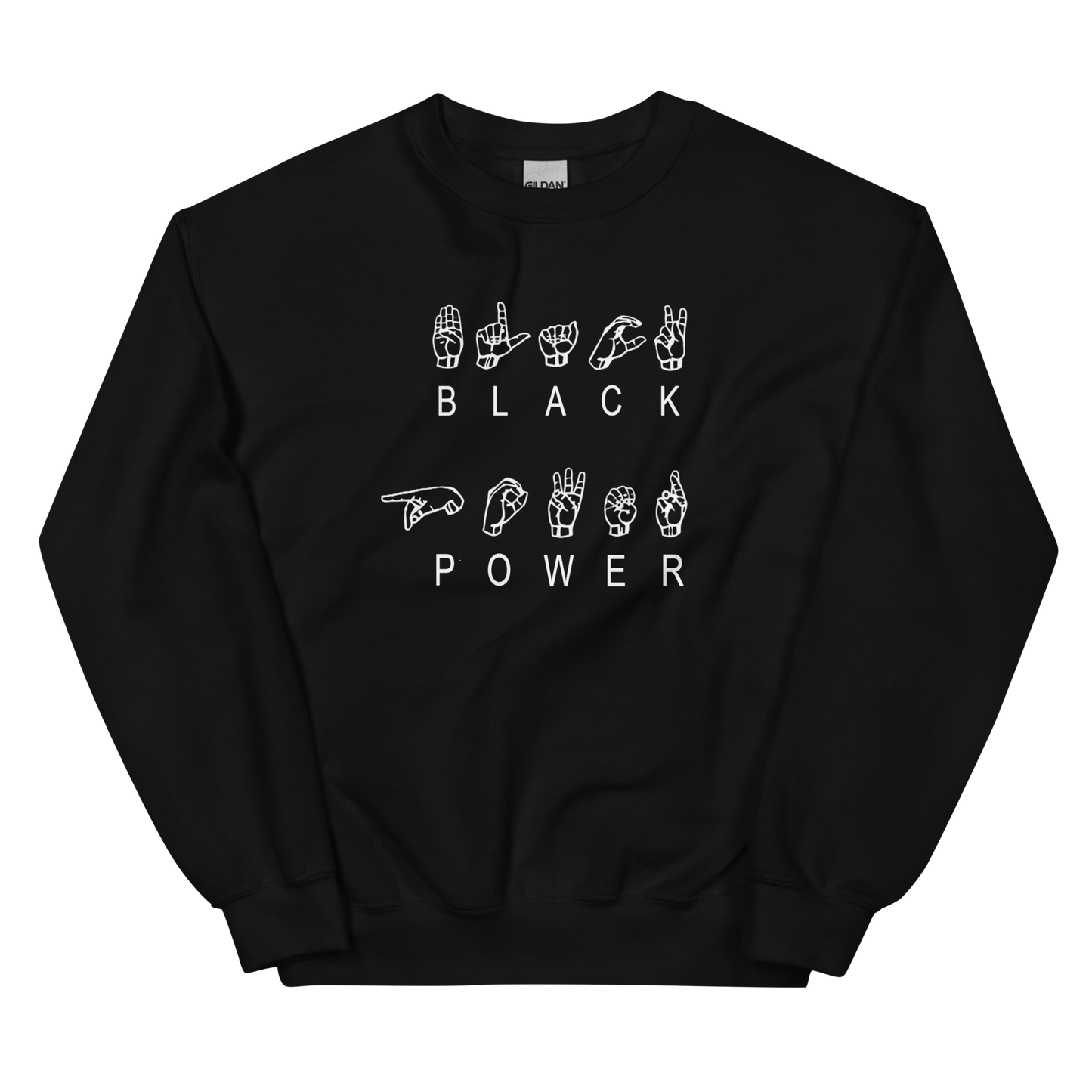 ASL Black Power Crewneck