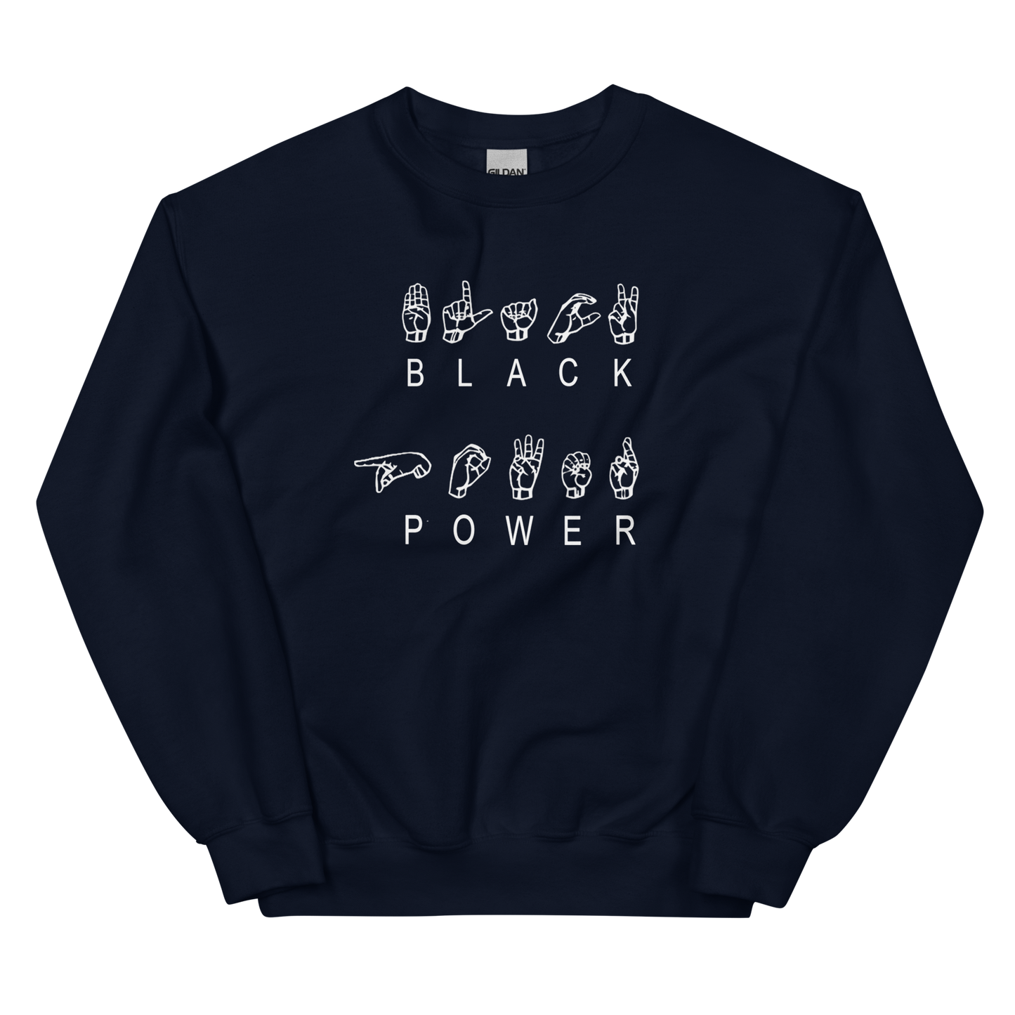 ASL Black Power Crewneck