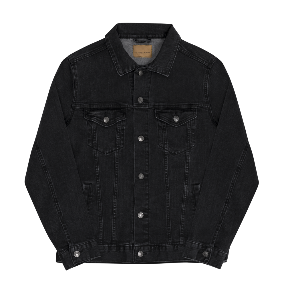 Black & Educated Denim jacket