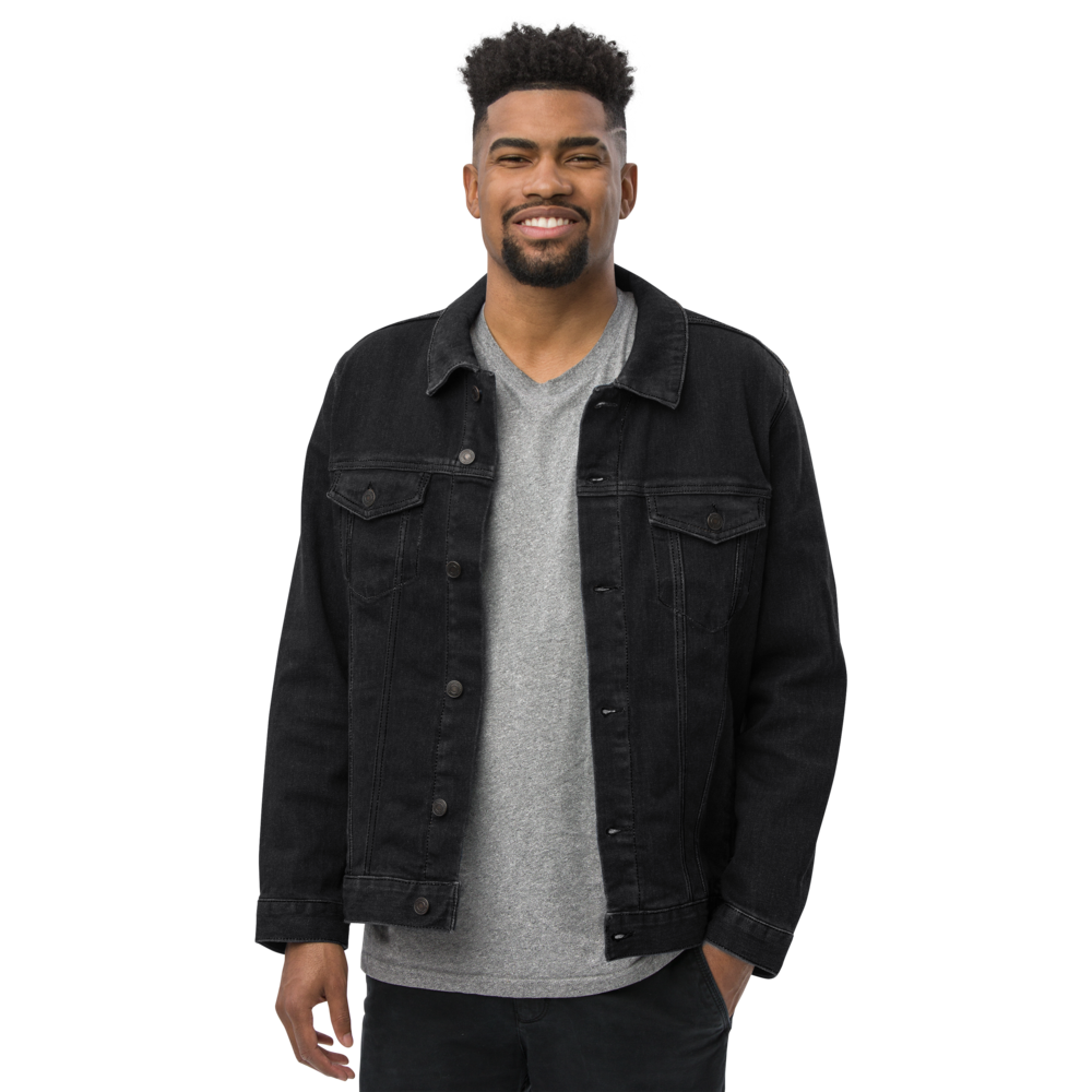 Black & Educated Denim jacket