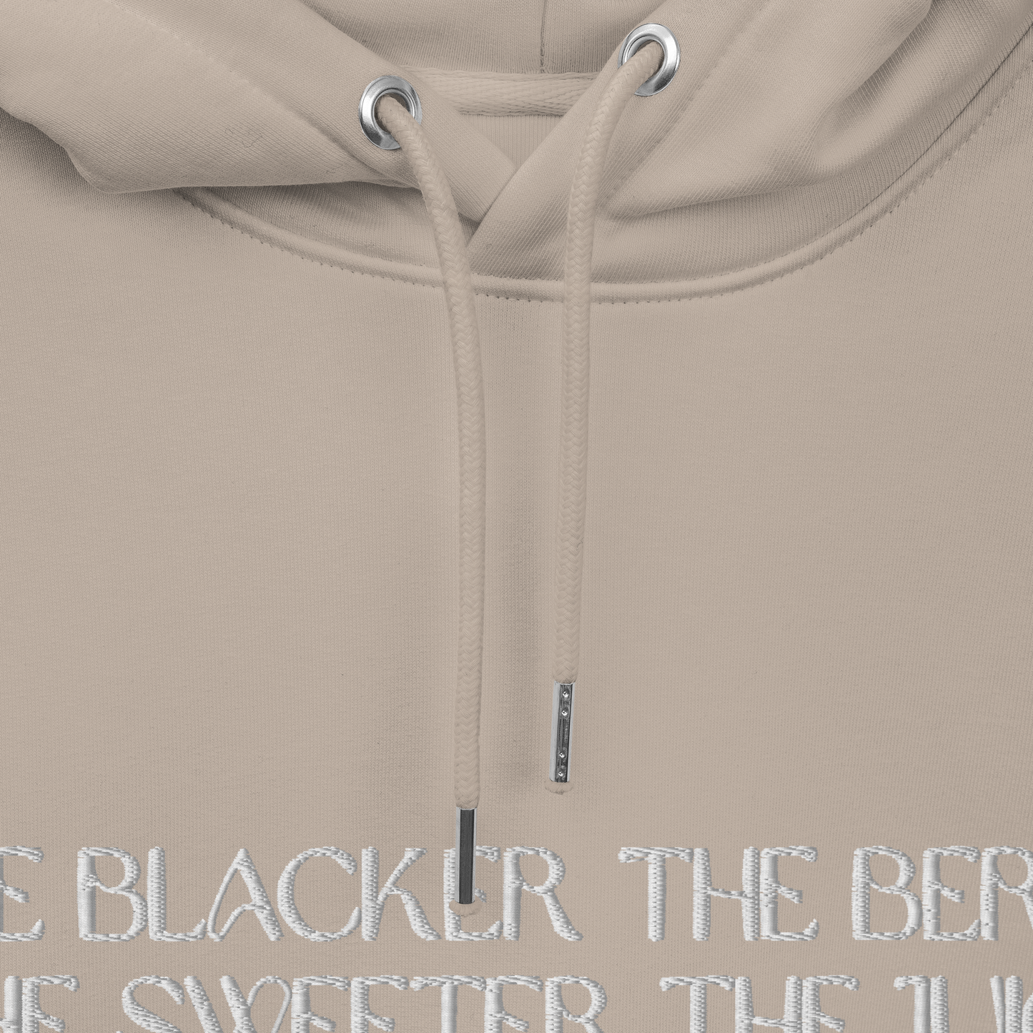 The Blacker the Berry... Embroidered Hoodie