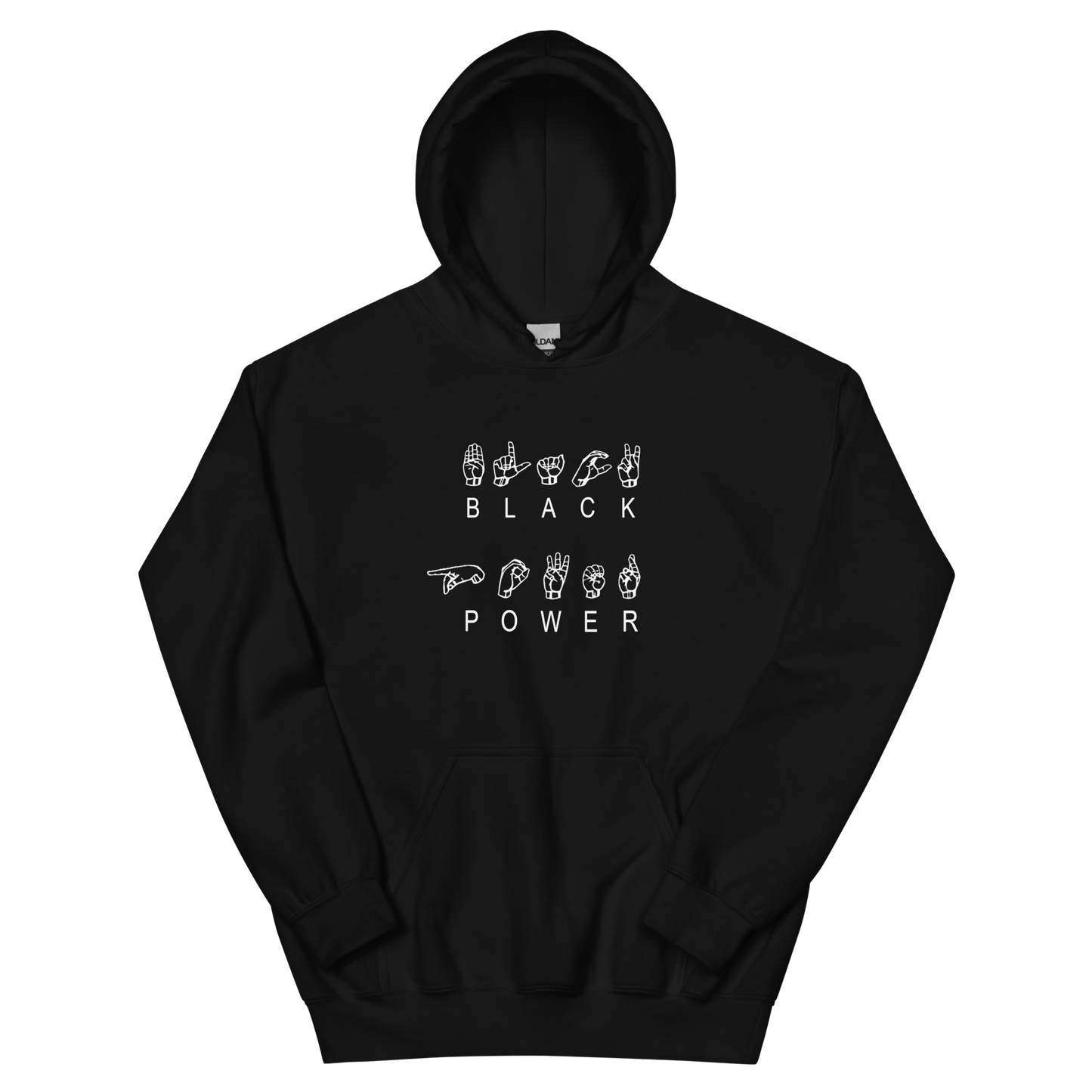 ASL Black Power Hoodie