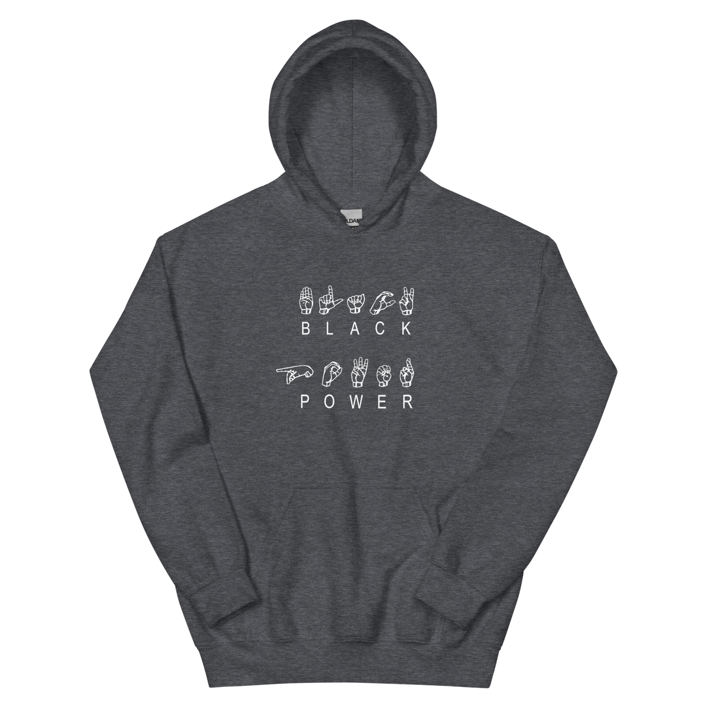 ASL Black Power Hoodie