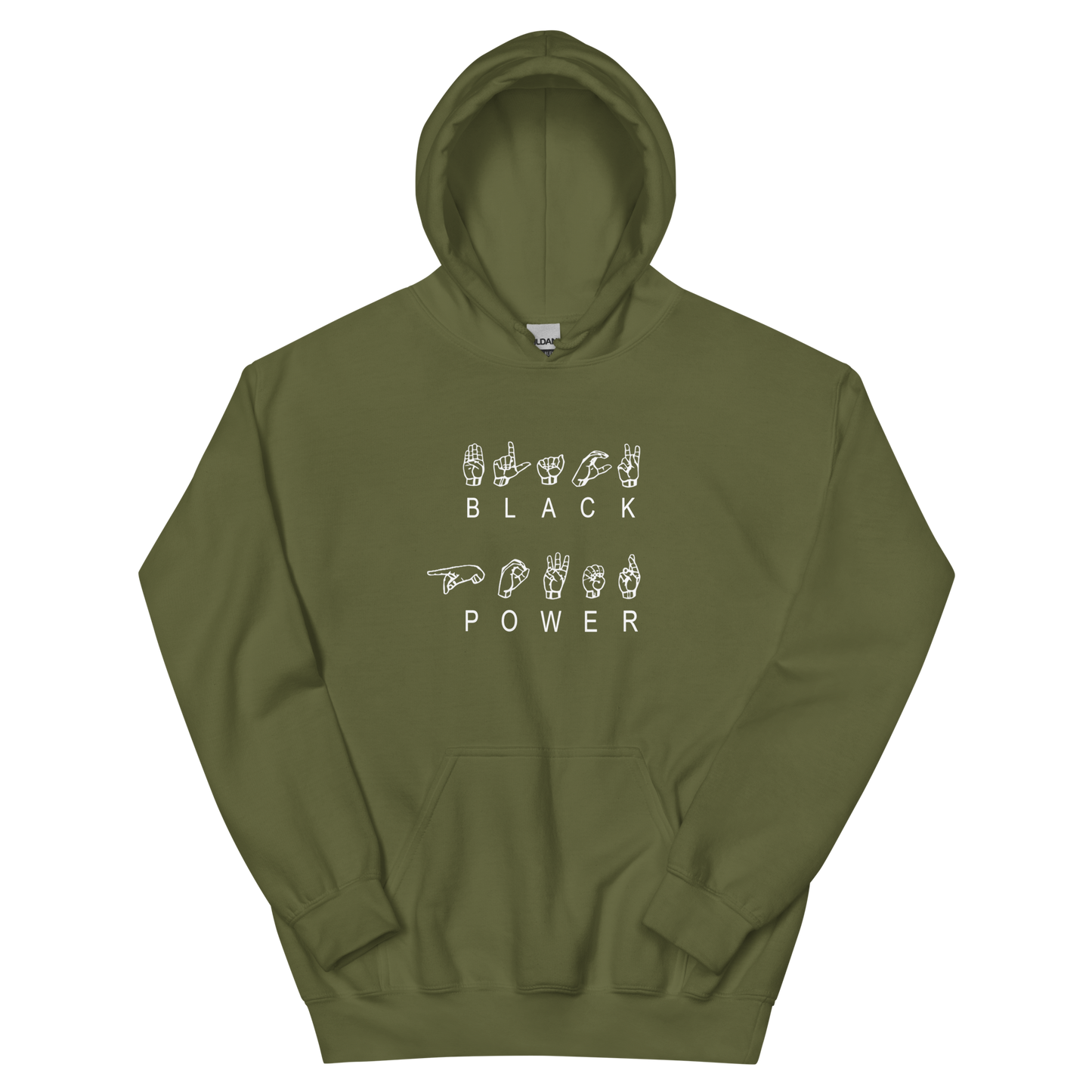 ASL Black Power Hoodie