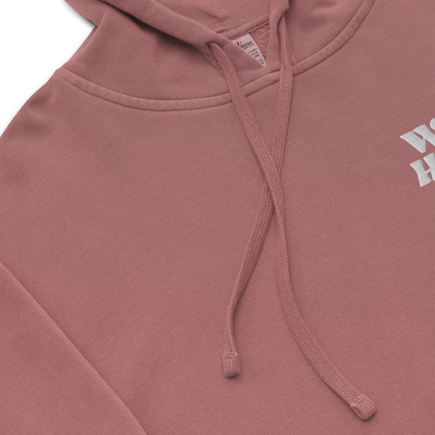 Woke Heaux Pigment-Dyed Hoodie