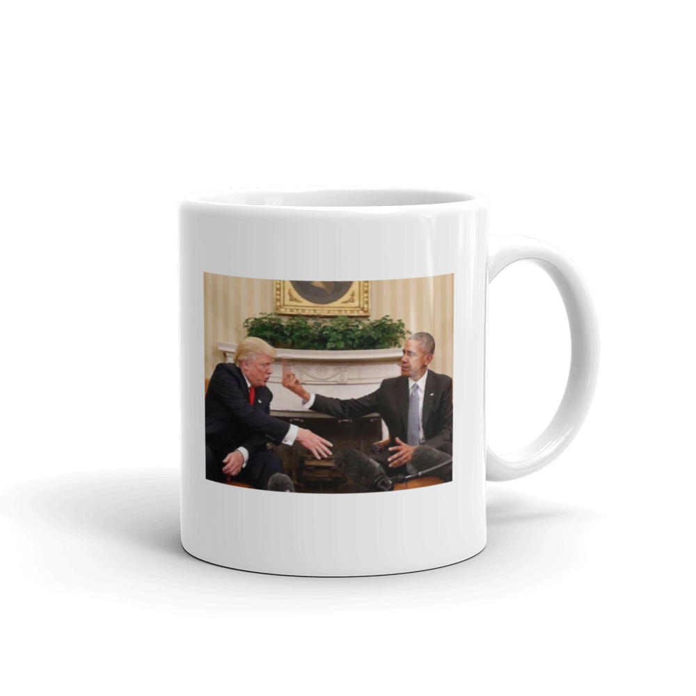 Trump vs. Obama Mug