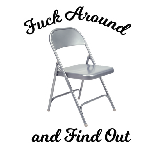 Folding Chair Sticker