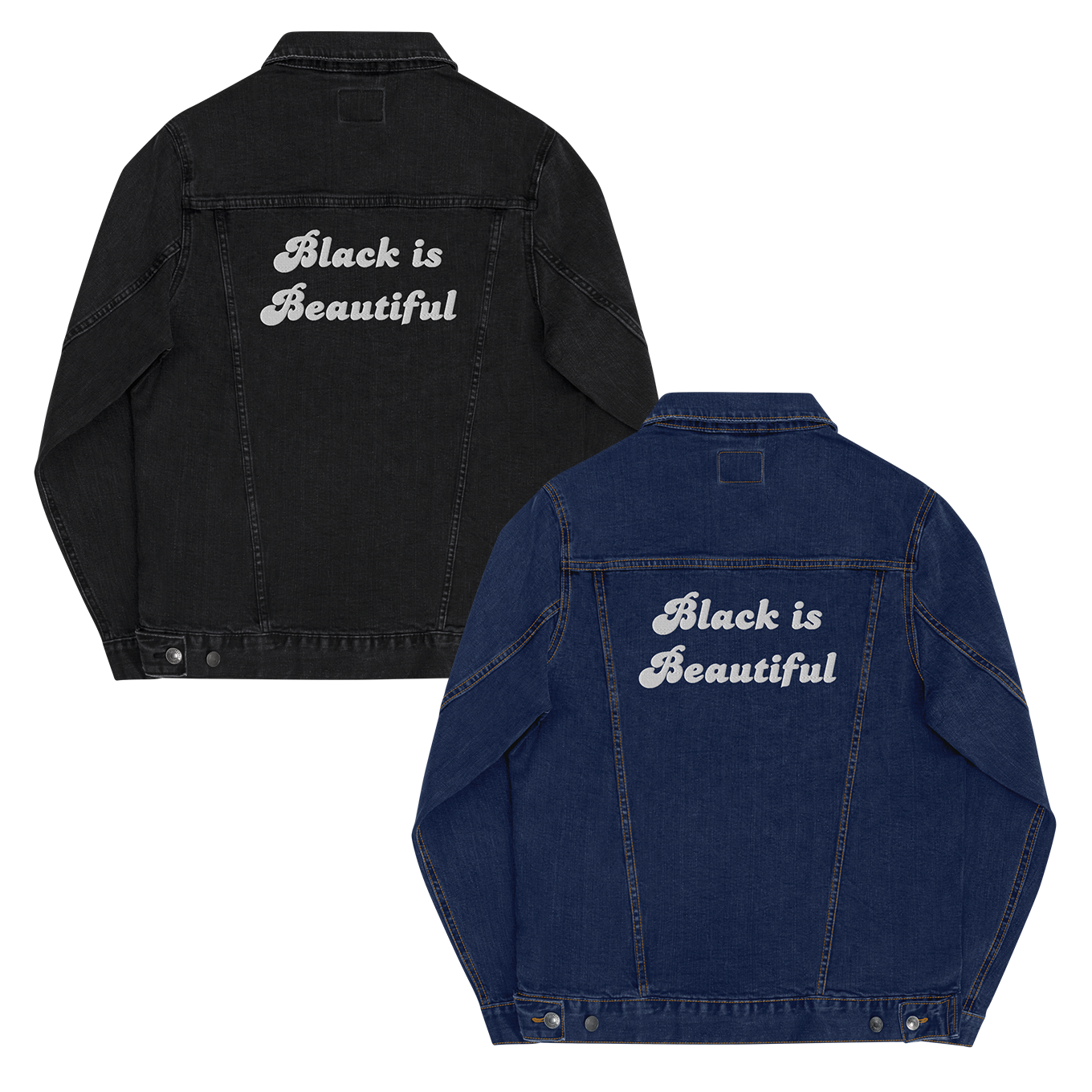 Black is Beautiful Denim Jacket