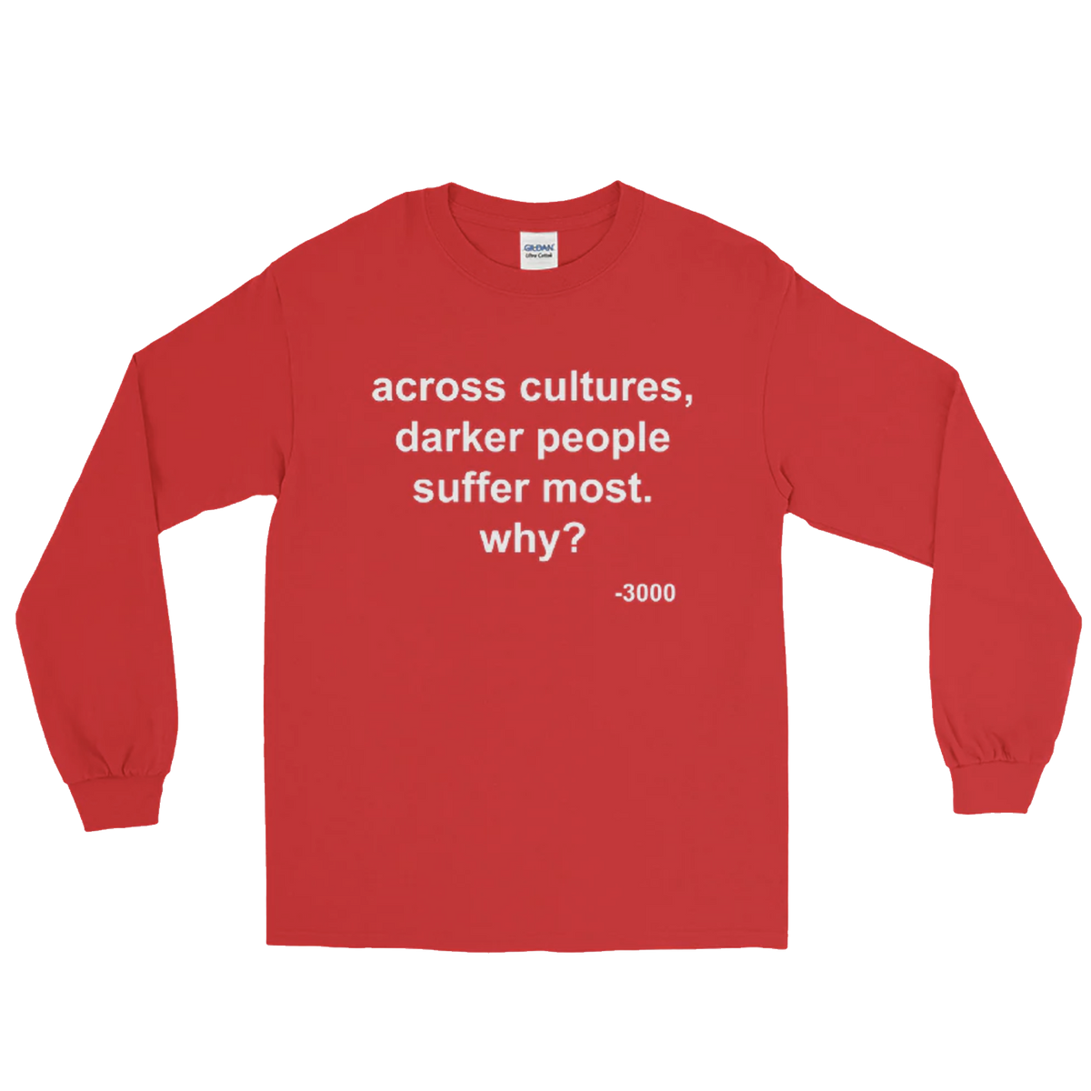 Across Cultures Darker People Suffer Most Why? T-Shirt