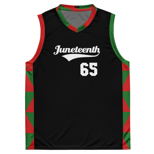 Juneteenth Recycled Basketball Jersey