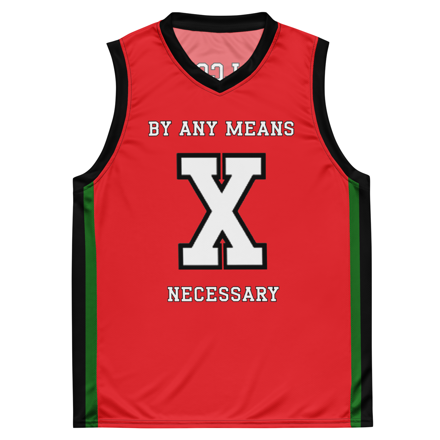 Malcolm X Recycled Basketball Jersey
