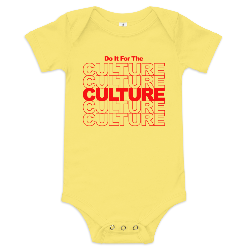 Do It For the Culture Baby Onesie