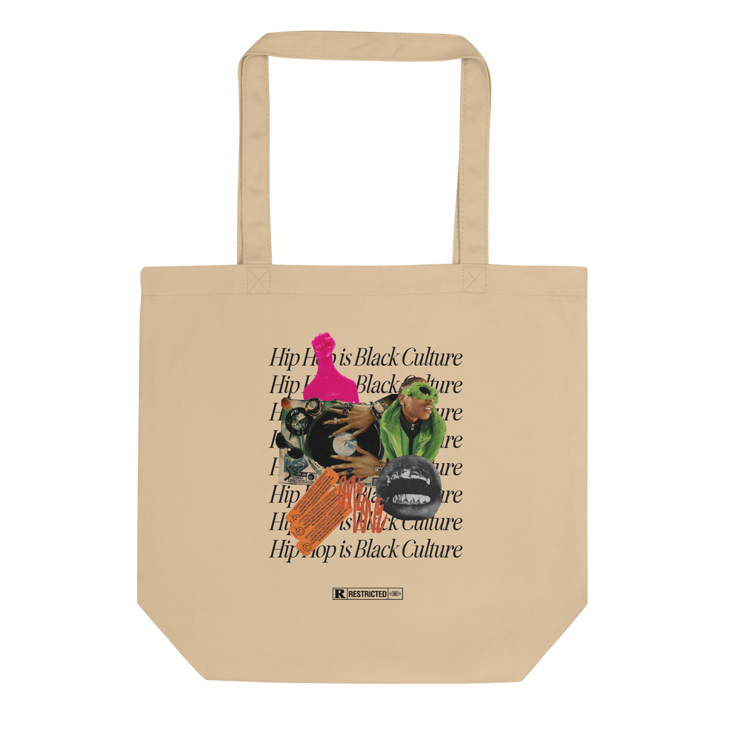 Hip Hop is Black Culture Eco Tote