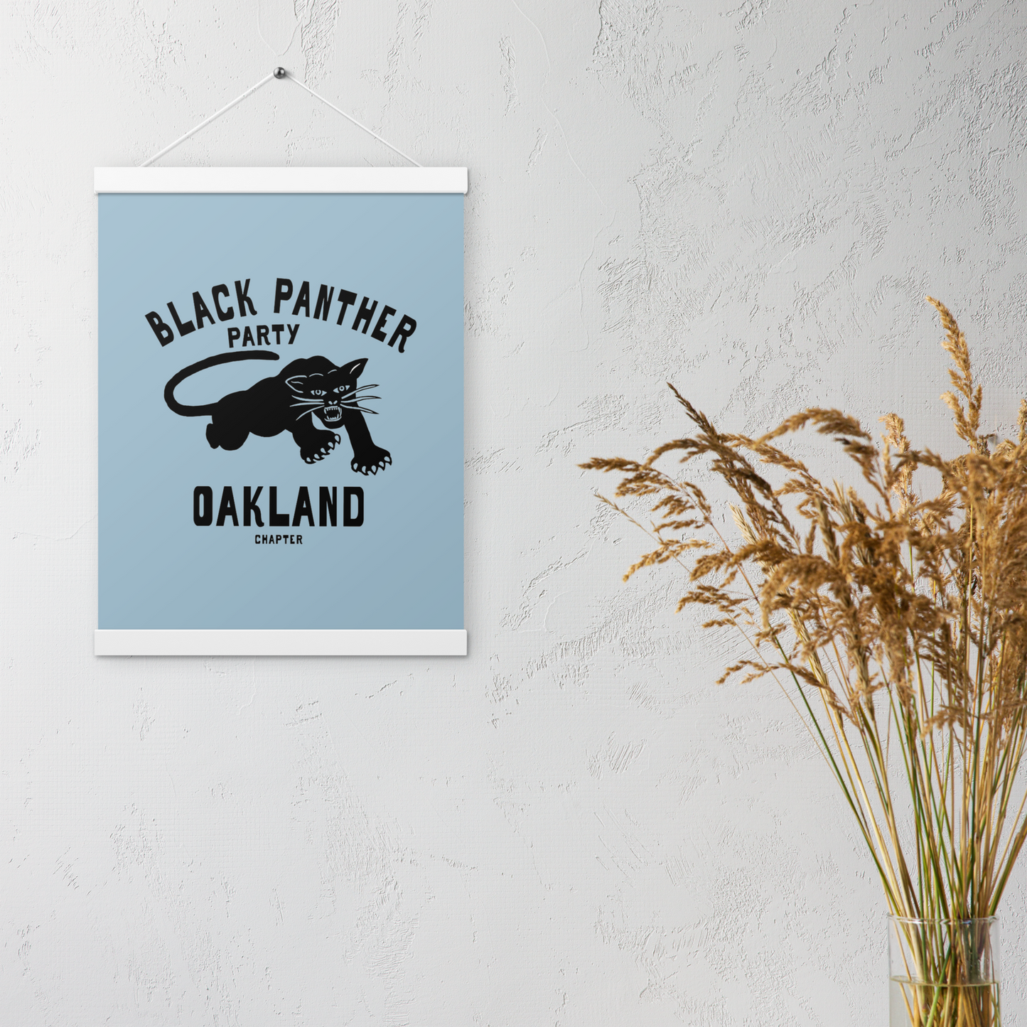Oakland Chapter Vintage Poster with Hanger