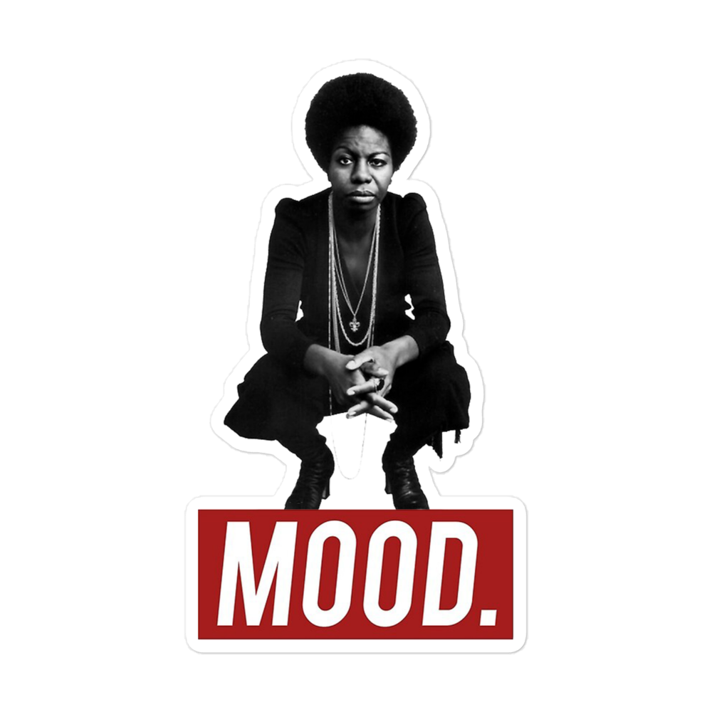 Nina Simone Mood Sticker