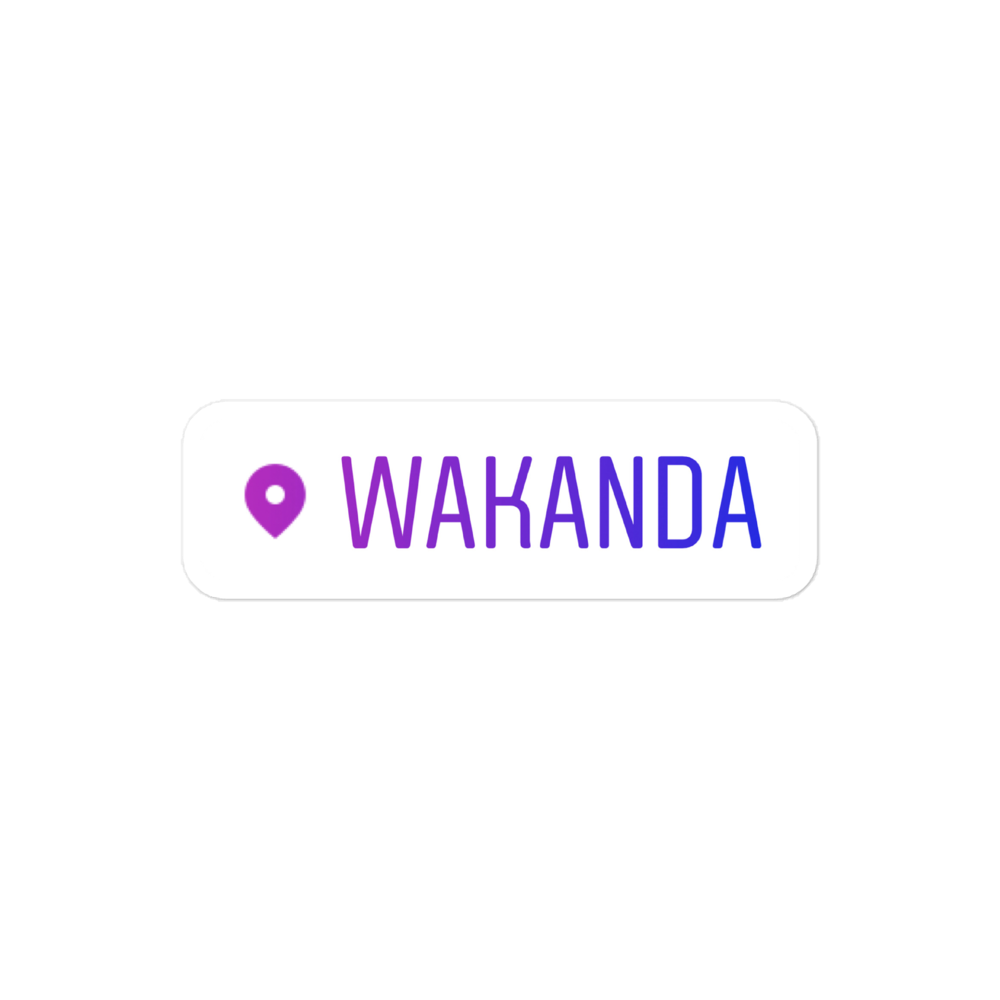 Wakanda Location Sticker