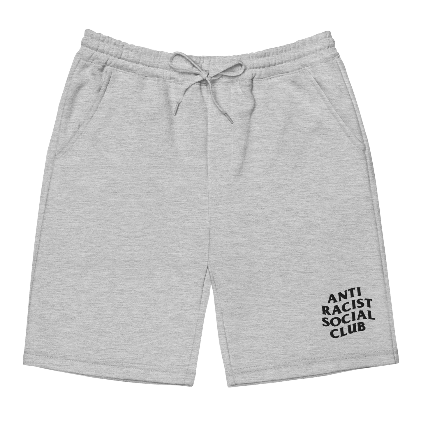 Anti Racist Social Club Embroidered Fleece Shorts