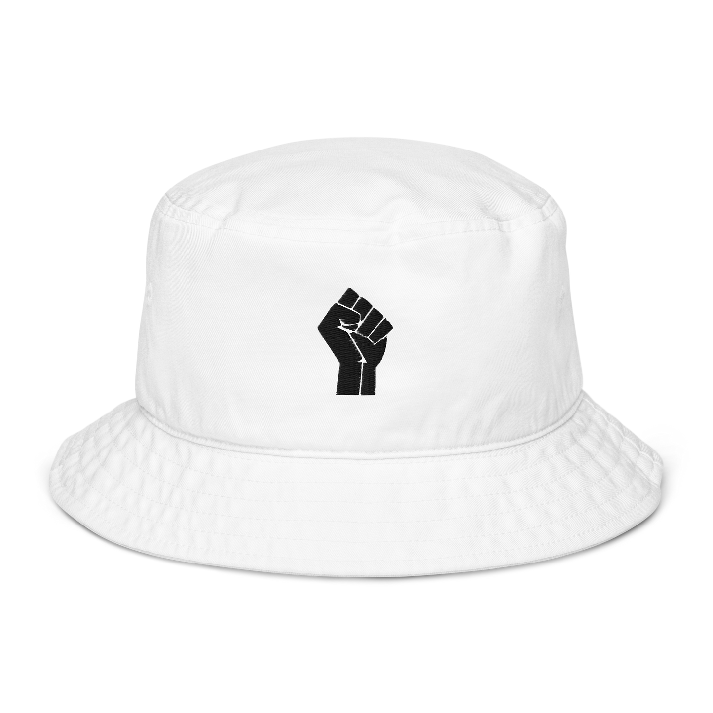 Black Power Fist Organic Bucket Hat