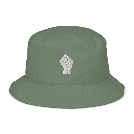 Black Power Fist Organic Bucket Hat