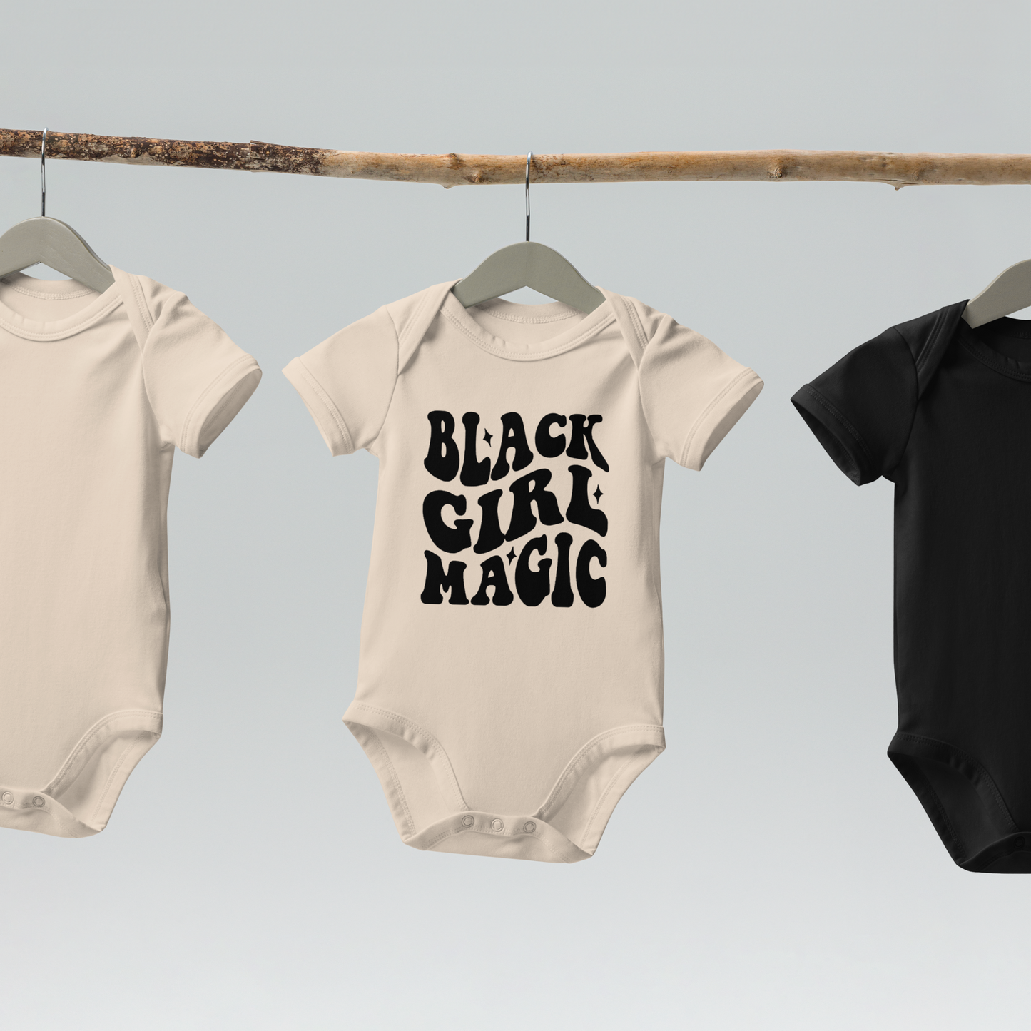 Black Girl Magic Baby Onesie