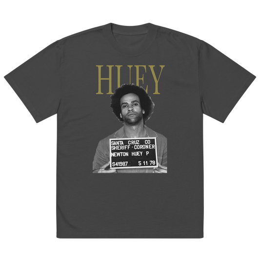 Huey Newton Oversized Faded T-Shirt