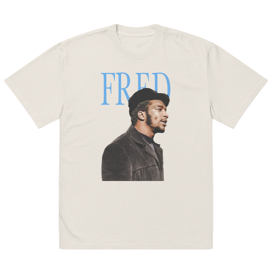 Fred Hampton Oversized Faded T-Shirt