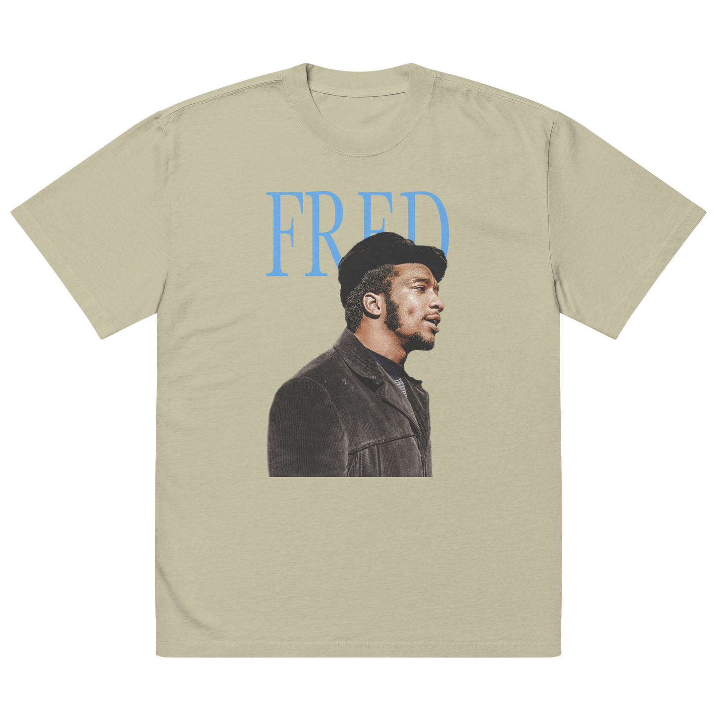 Fred Hampton Oversized Faded T-Shirt