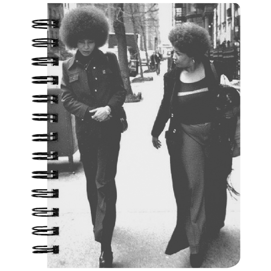 Toni Morrison & Angela Davis Spiral Notebook