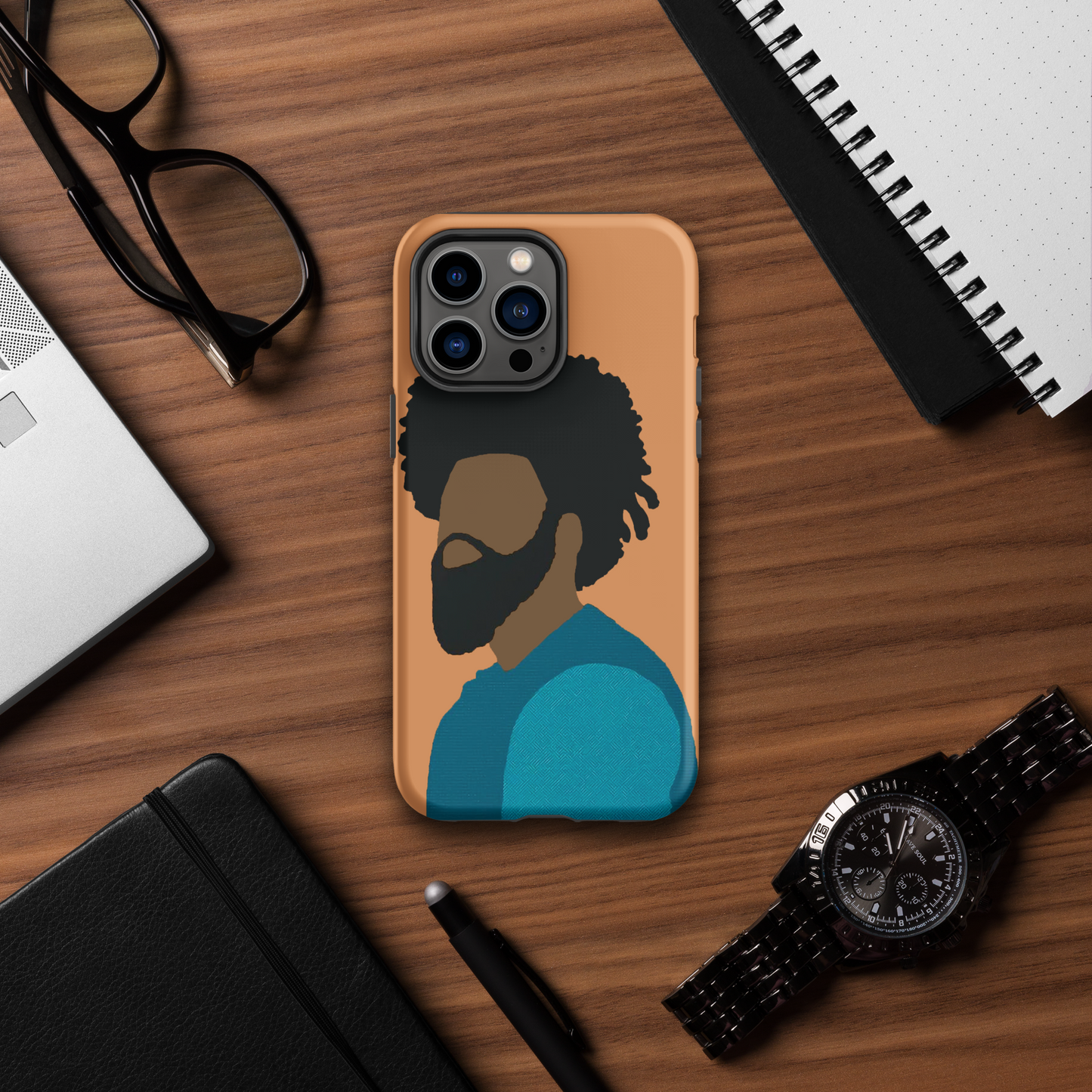 Bearded Papi Tough Case for iPhone®