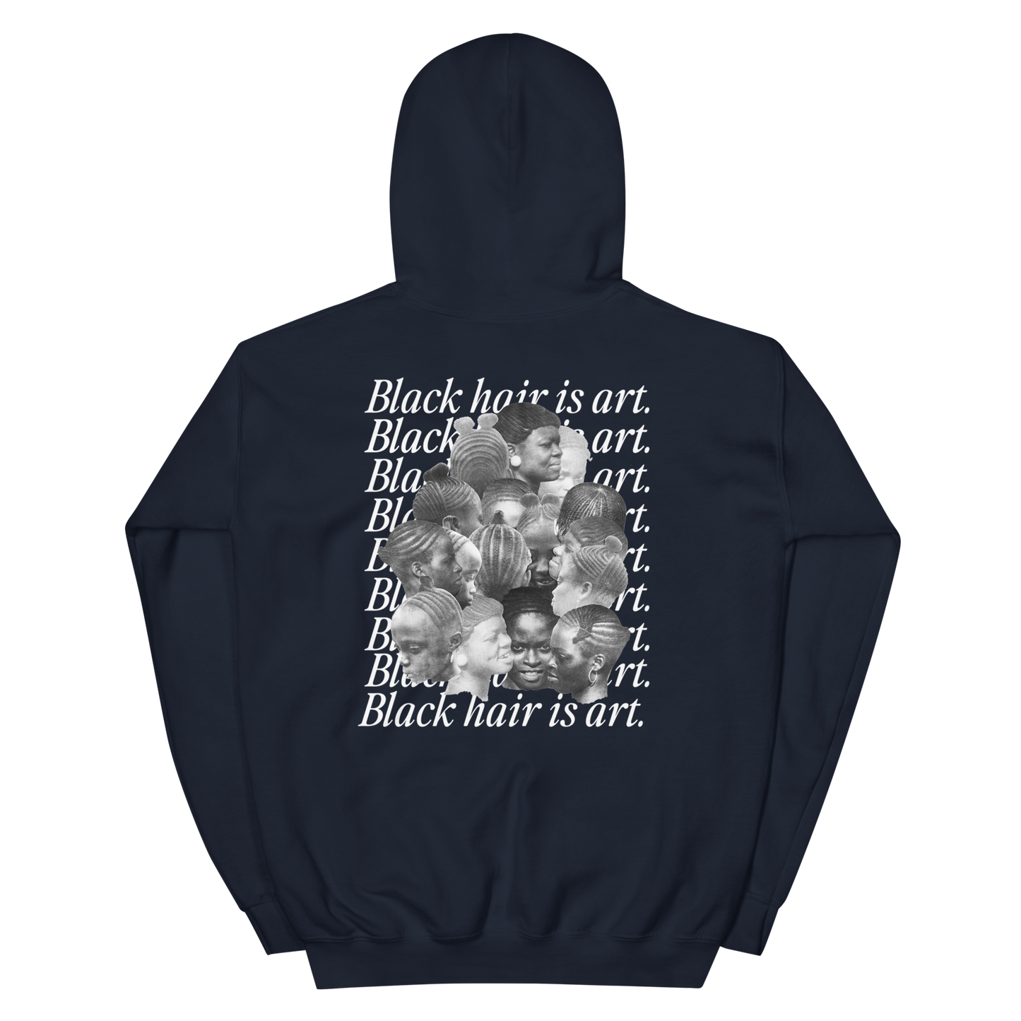 Black Hair is Art Hoodie