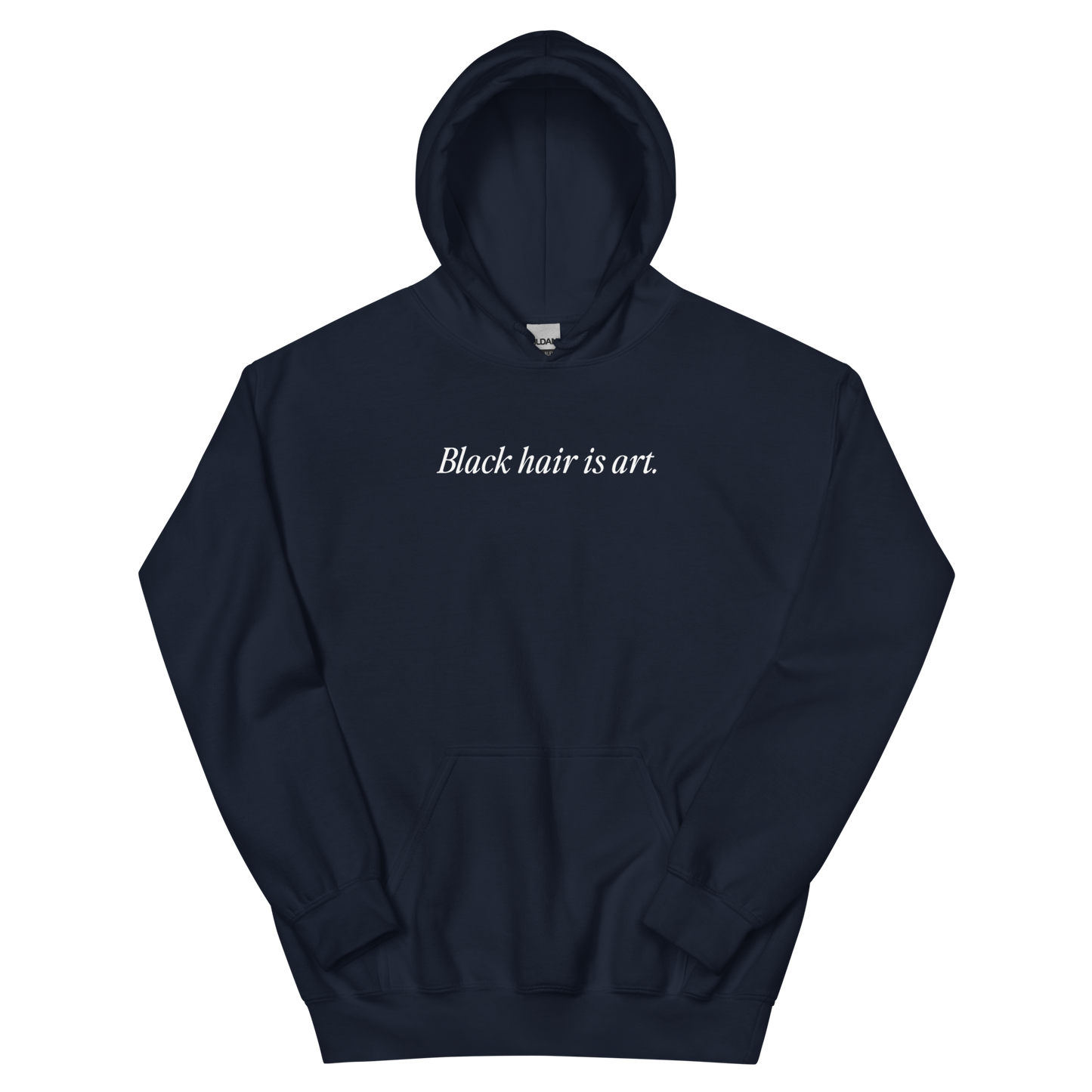 Black Hair is Art Hoodie