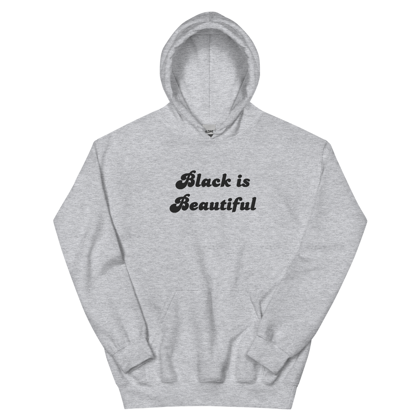 Black is Beautiful Embroidered Hoodie