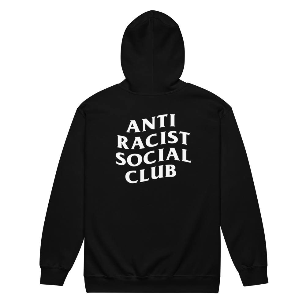 Anti Racist Social Club Zip-Up Hoodie