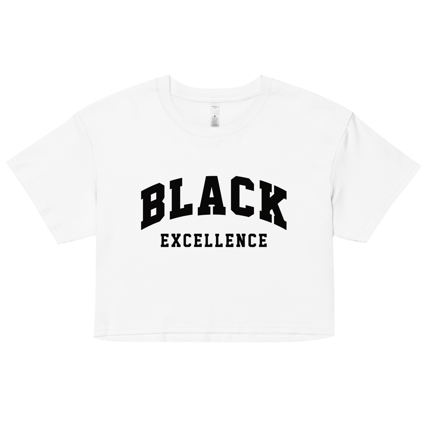 Black Excellence Crop Top