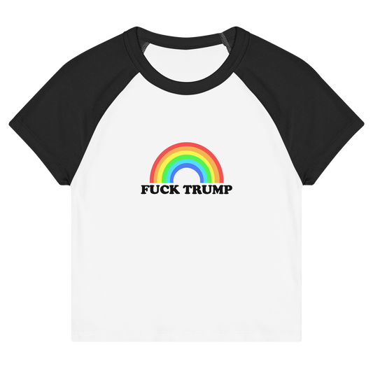 Fuck Trump Women's Baby Tee