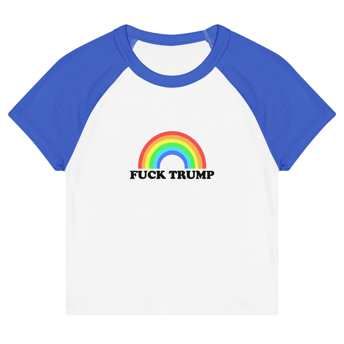 Fuck Trump Women's Baby Tee