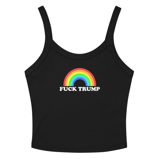 Fuck Trump Rainbow Tank Top