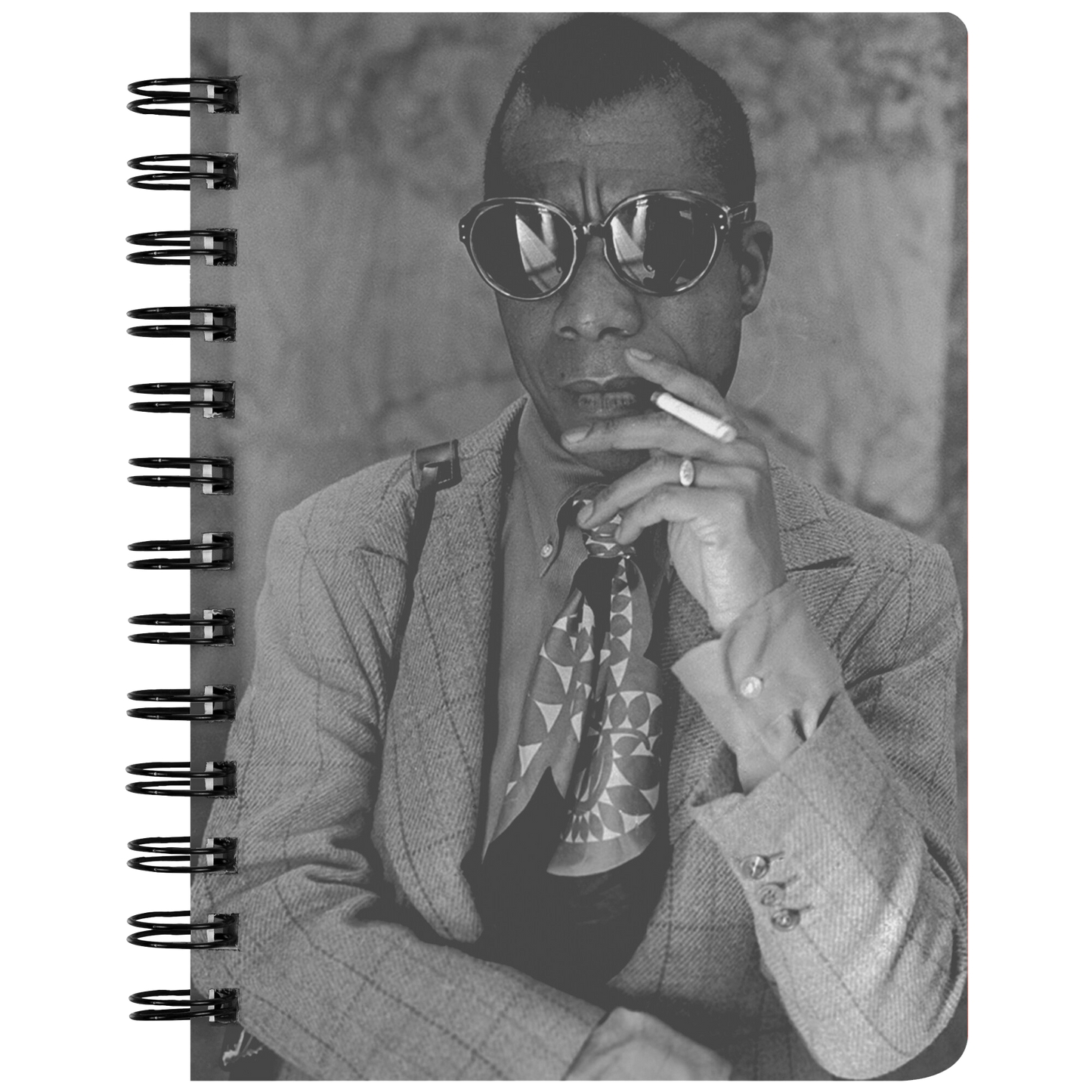 James Baldwin Spiral Notebook