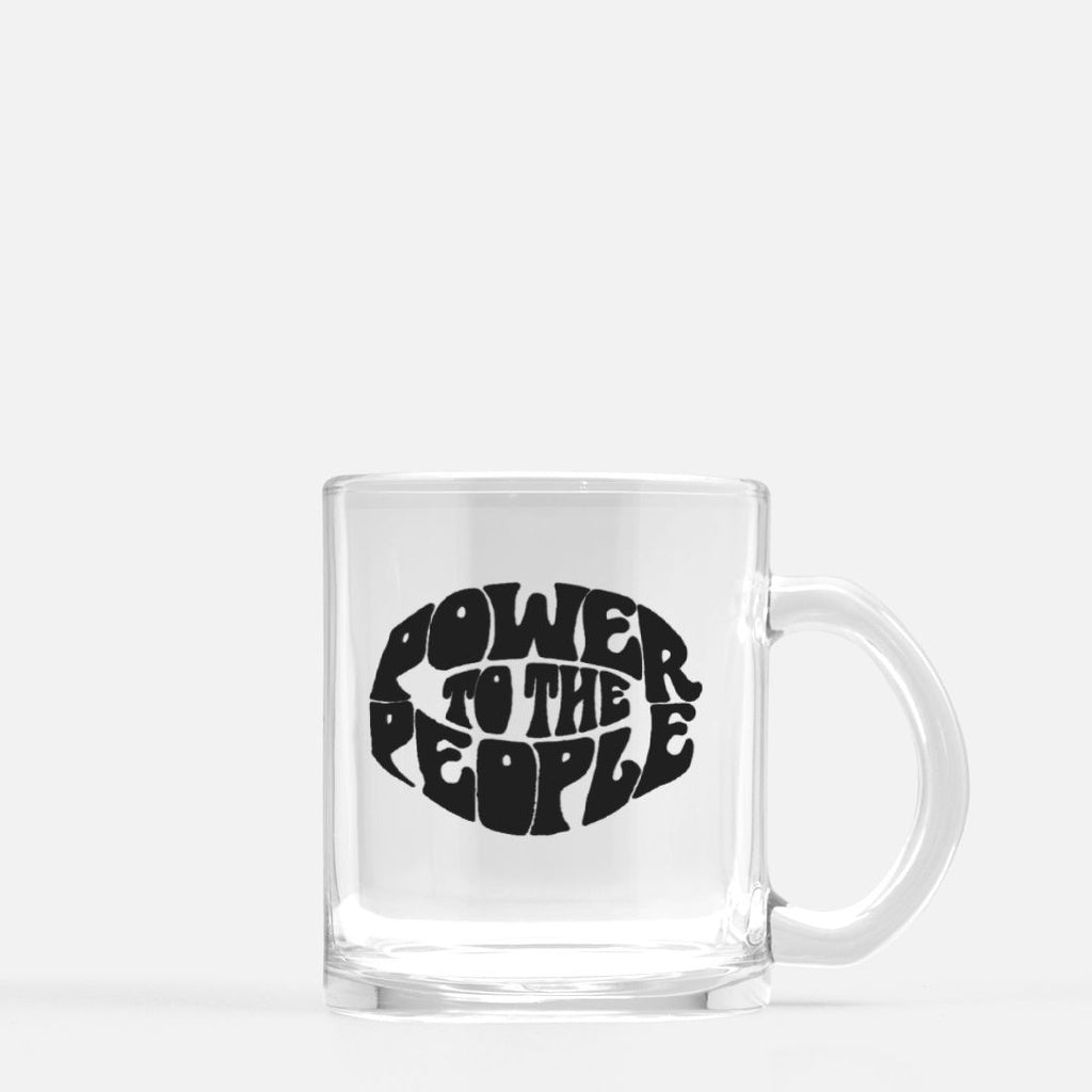 Power to the People Glass Mug