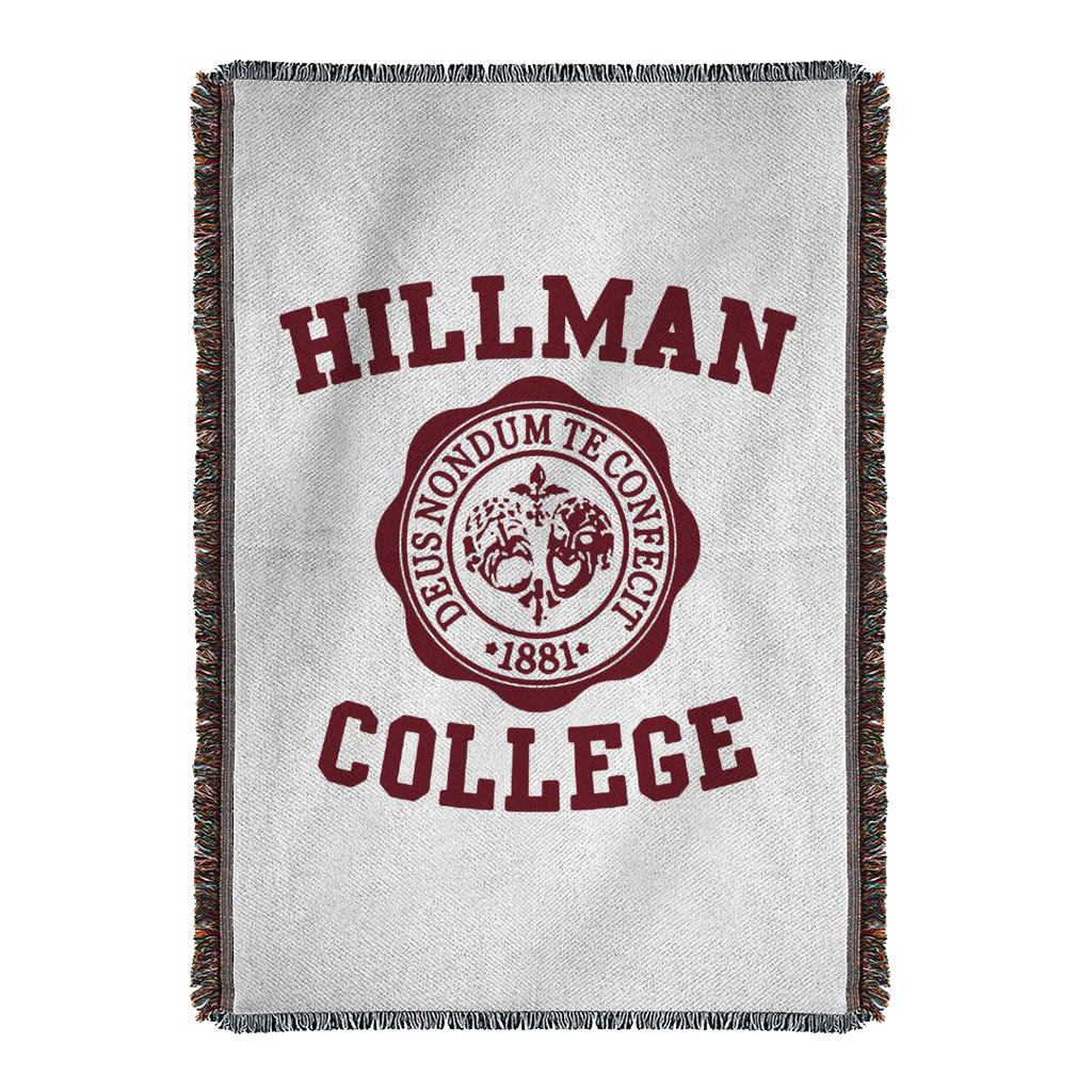 Hillman College Woven Blanket