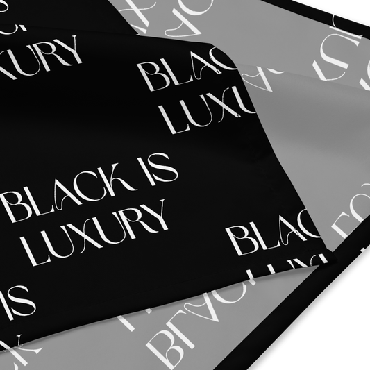 Black is Luxury Scarf