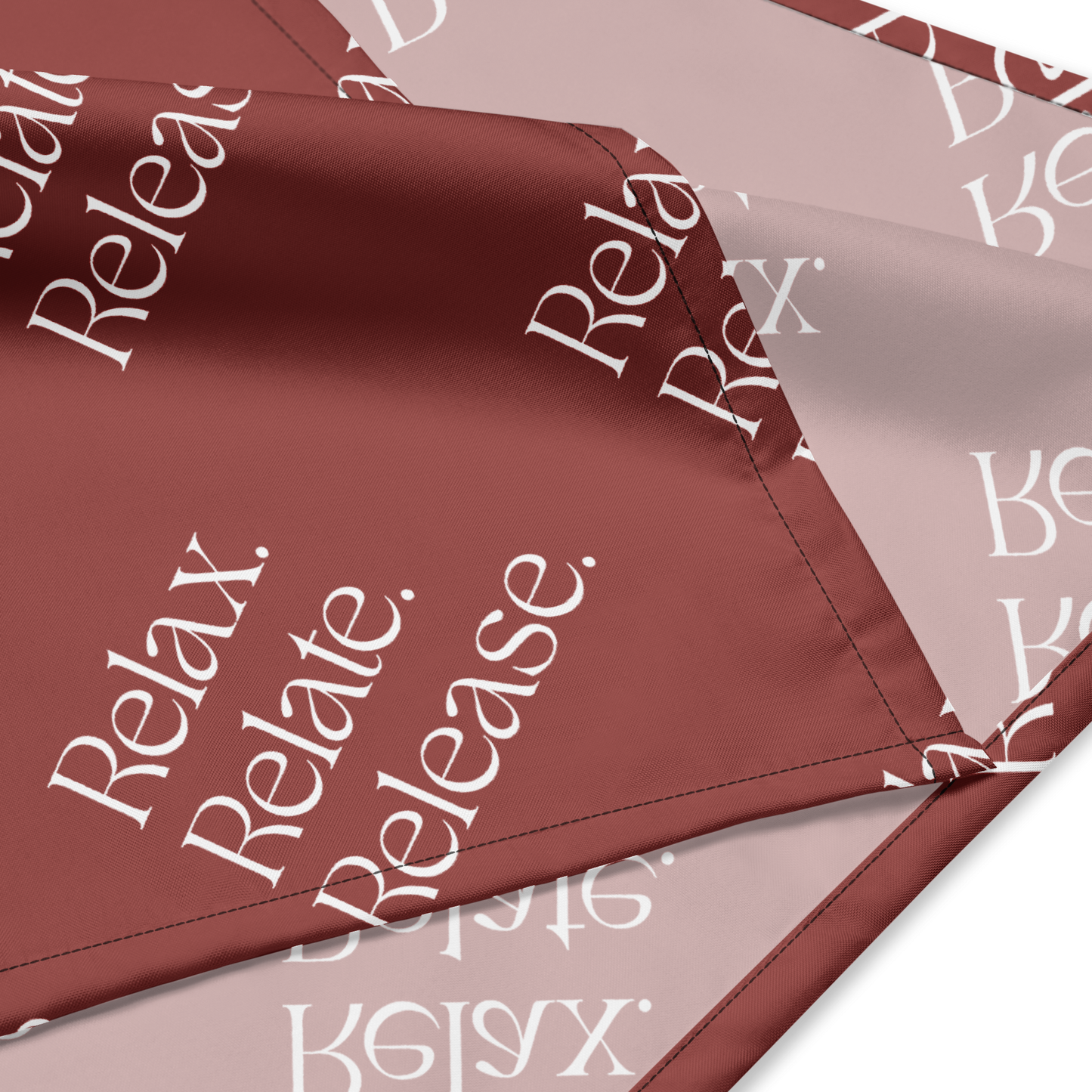 Relax. Relate. Release. Scarf