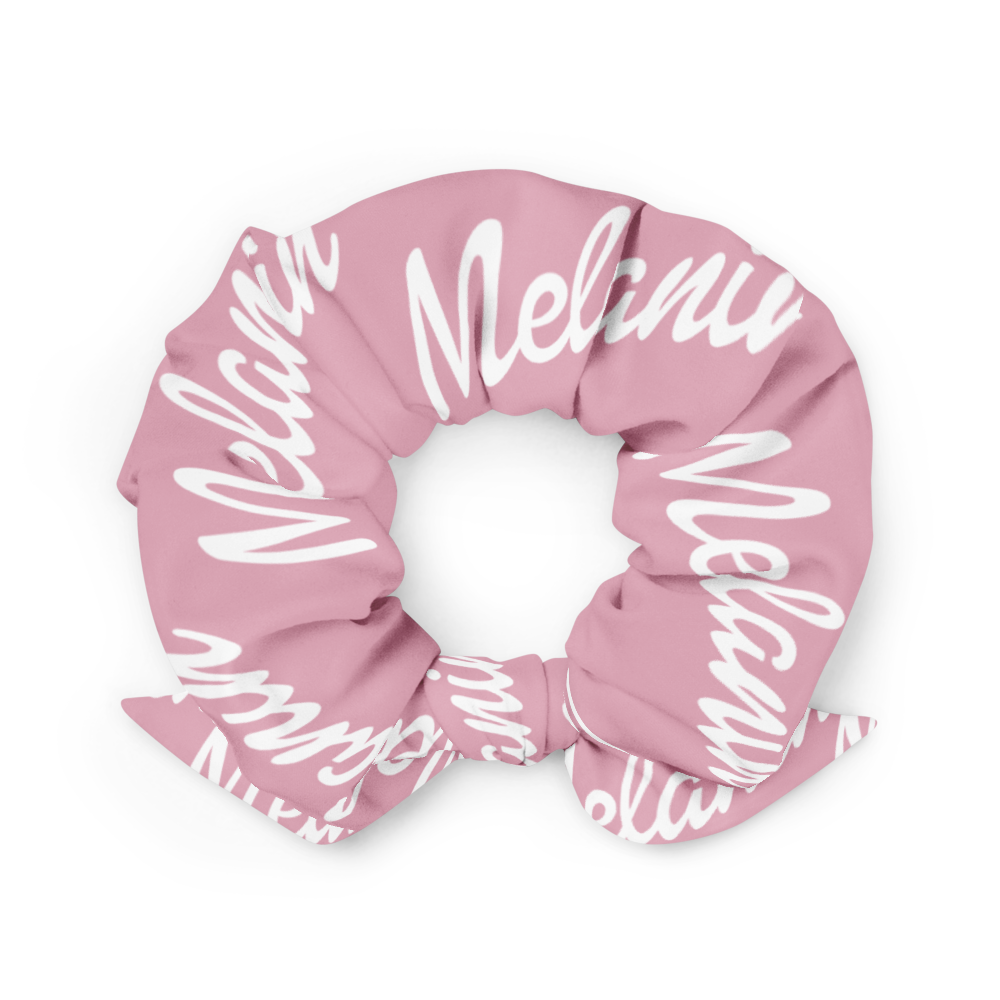 Melanin Barbie Print Scrunchie