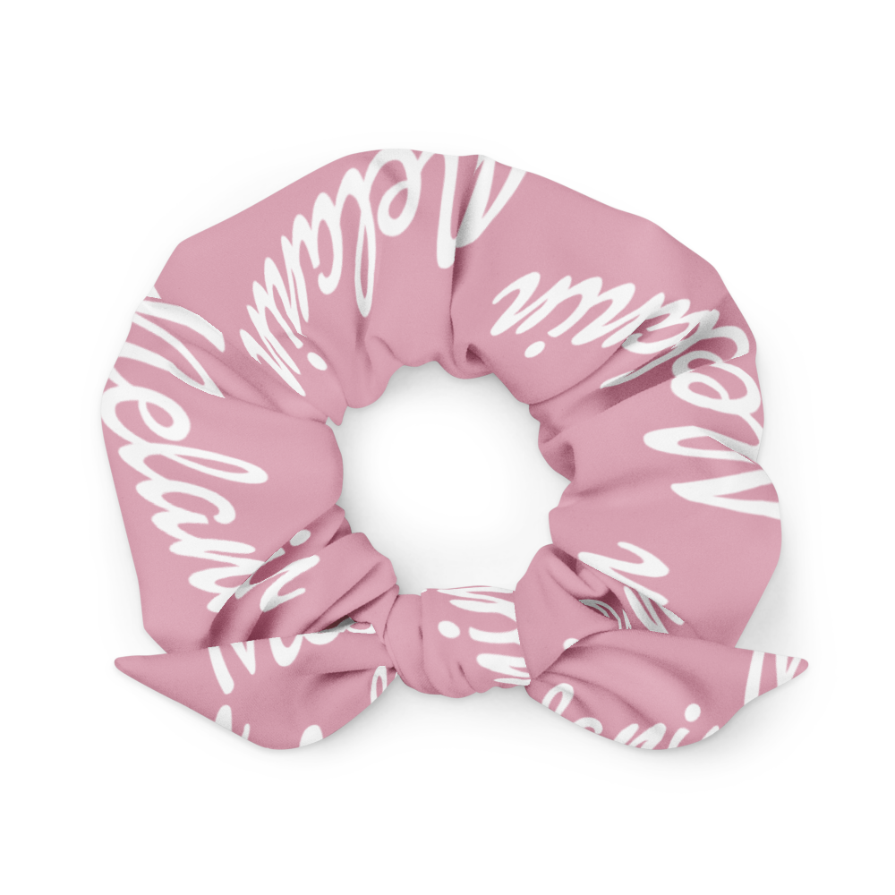 Melanin Barbie Print Scrunchie