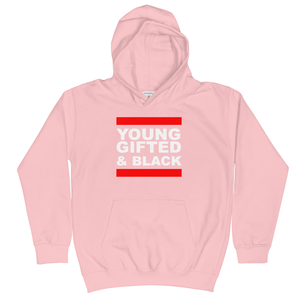 Young, Gifted & Black Kids Hoodie