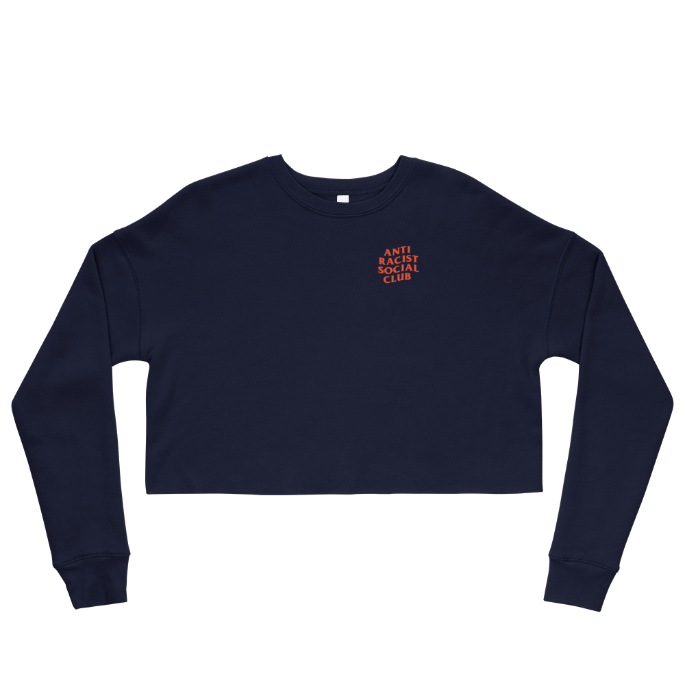 Anti Racist Social Club Cropped Sweatshirt