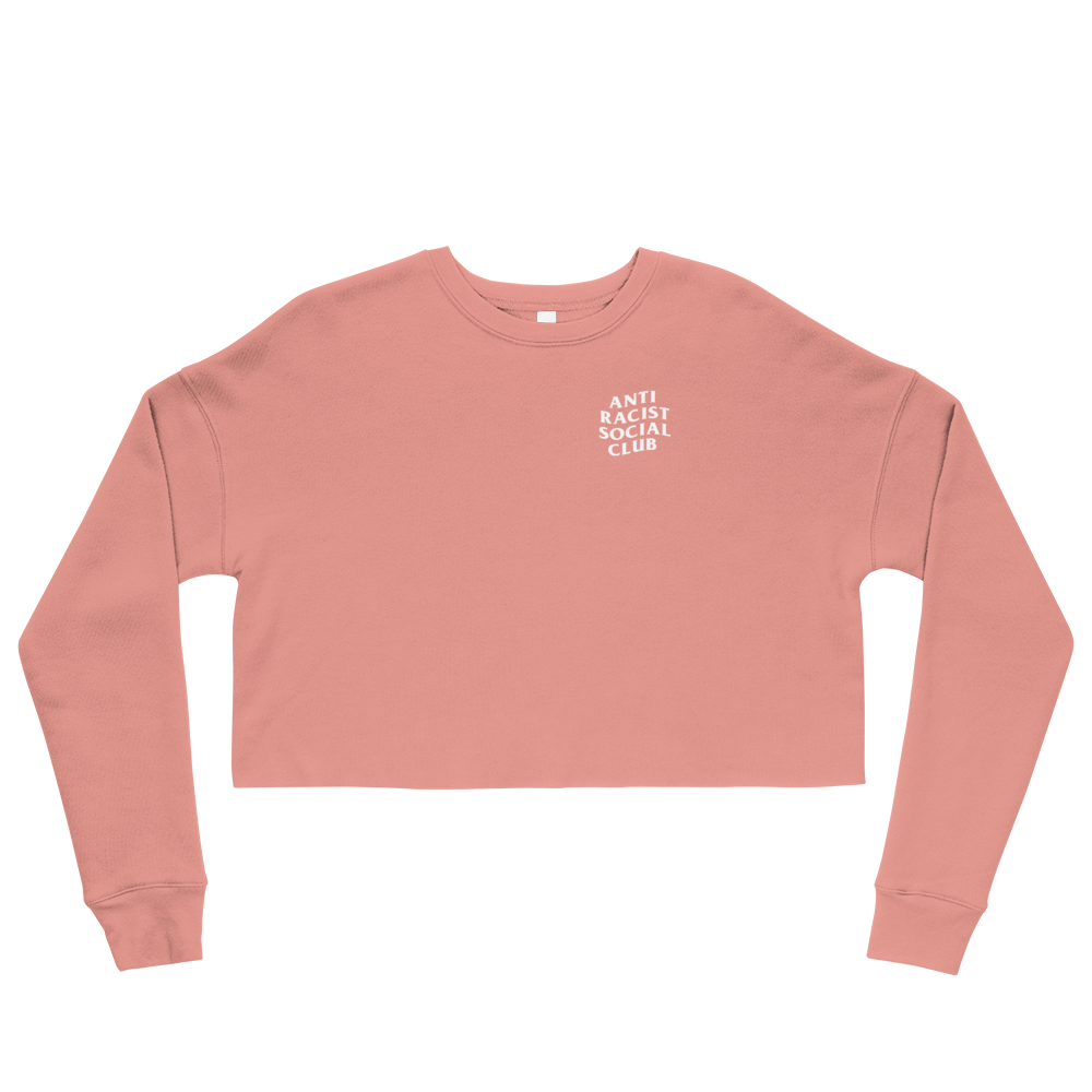 Anti Racist Social Club Cropped Sweatshirt