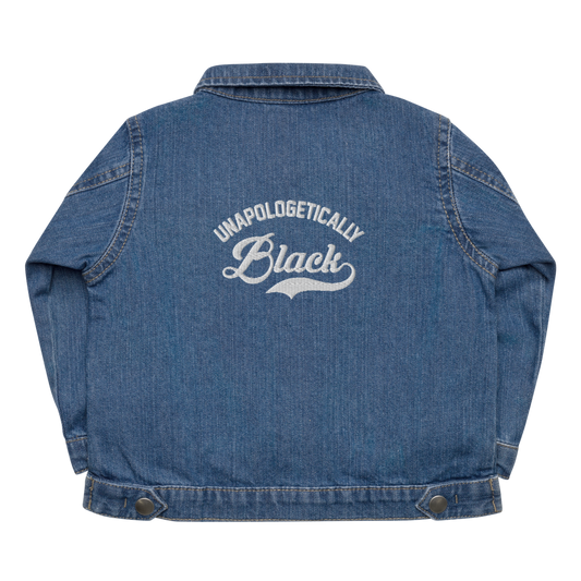 Unapologetically Black Baby Organic Denim Jacket