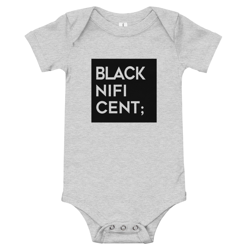 Blacknificent Baby Onesie