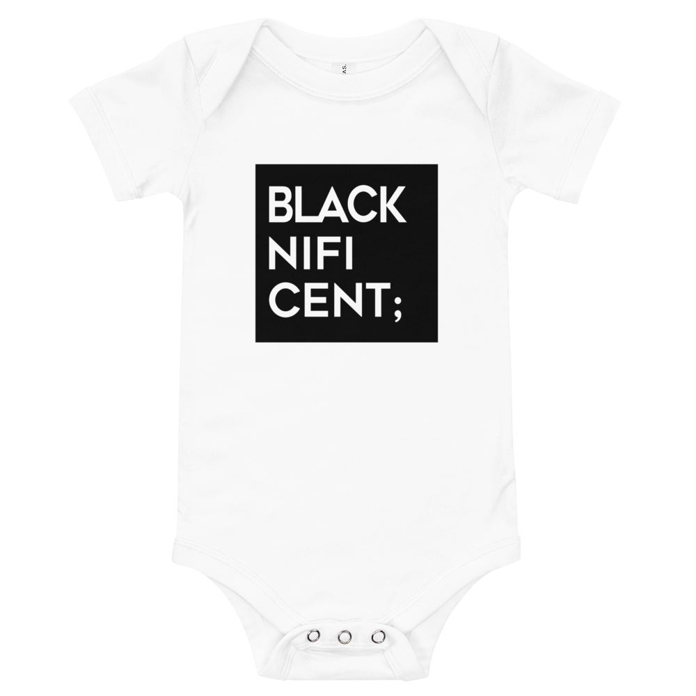 Blacknificent Baby Onesie